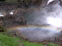 HD: Waterfall splashing Stock Footage