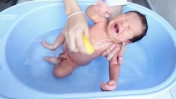 newborn baby Stock Footage