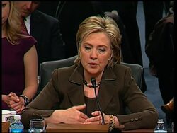 Clinton on foreign policy at hearing to approve appointment as Sec of State News Clip