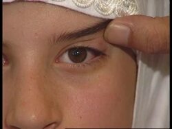 Lebanon - Girl sheds glass tears News Clip