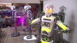 RoboThespian Robot at Engineered Arts Ltd News Clip