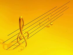 Note dance Stock Footage