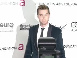 Lance Bass at Elton John Aids Foundation Celebrates 20th Annual Academy Awards Viewing Party Stock Footage