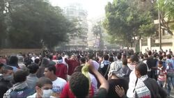 Police clash with anti-Morsi protesters near to US embassy News Clip