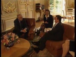 France - Schroeder Visit News Clip