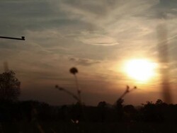 HD - Woman Silhouette With Rifle Stock Footage