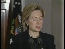 USA: CLINTON UNVEILS NEW HEALTH CARE PROPOSAL News Clip