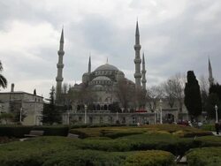 Blue Mosque, Istanbul, Turkey Stock Footage