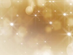 Gold Particles Falling (Loopable) Stock Footage