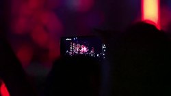 CLEAN : Electro music pioneer braves elements for Dead Sea show News Clip