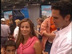 'Chicken Run' Premiere Stock Footage