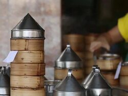 Chinese breakfast Stock Footage