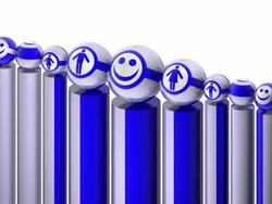 (Loop) P2P Buzzword Stock Footage