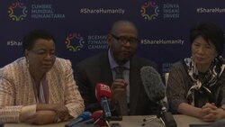 Forest Whitaker hosts press conference at the World Humanitarian Summit News Clip