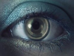 eye as lens concept Stock Footage