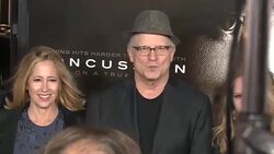 CLEAN : Stars on the red carpet for premiere of NFL drama Concussion News Clip