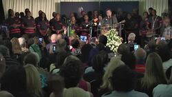 Retired Archbishop Desmond Tutu speaks at Nelson Mandela Centre of Memory News Clip