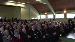 CLEAN : Auschwitz survivors gather for religious service News Clip