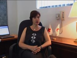 SAfrica IFRC head on inspection visit News Clip