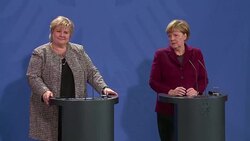 CLEAN : Merkel warns of possible Russian interference in German vote News Clip