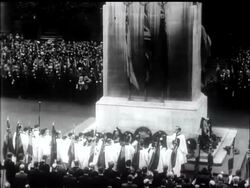 BRITISH LEGION ON PARADE News Clip