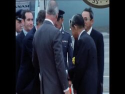 SYND 13-5-72 US VICE-PRESIDENT AGNEW ARRIVES IN TOKYO Instructional Video