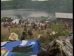 RWANDA/ZAIRE: REFUGEE CRISIS: SITUATION UPDATE News Clip