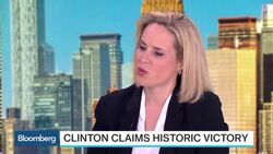 Clinton Seizes Historic Victory in Democratic Race News Clip