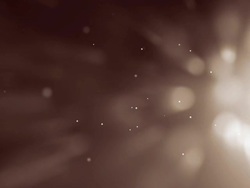 Shining Particles Loop - Soft Sepia (Full HD) Stock Footage