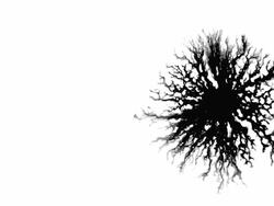 Ink splatter Stock Footage