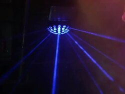 Flashing Stage lights / Seoul, South Korea  Stock Footage