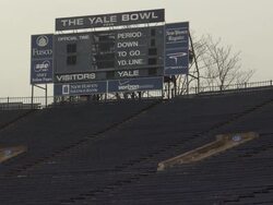 ATMOSPHERE - Yale University Football Stadium B-Roll Stock Footage