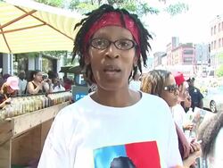 The Apollo Theater Pays Public Tribute To Michael Jackson - June 30, 2009 Stock Footage