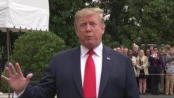 Off to NRA summit, Trump stops to talk Instructional Video