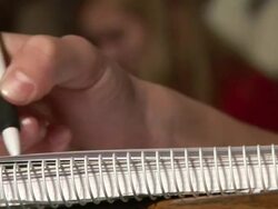 HD LOOP: Writing A Note Stock Footage