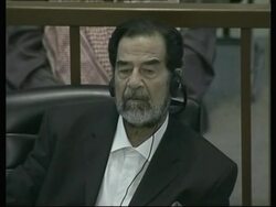 WRAP Witness in Saddam Hussein trial recalls massacre of Kurdish detainees News Clip