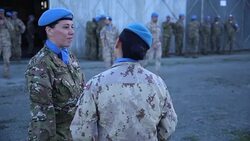 CLEAN : International women's day: portrait of Cyprus peacekeeping chief News Clip