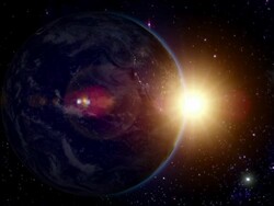 Sunrise over the Americas Stock Footage