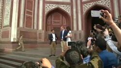 Prince William and Kate visit Taj Mahal News Clip