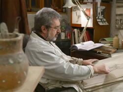 HD: Artist Sketching On A Paper Stock Footage