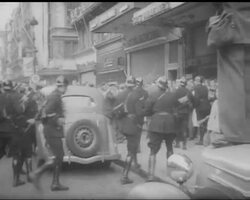 LEOPOLD CRISIS - DEMONSTRATORS CLASH News Clip