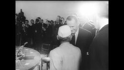 Diplomats Implement President Johnson's Peace Offensive Stock Footage