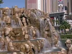 Campanile tower at the Venetian resort in Las Vegas Stock Footage