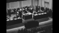 Vichy France government meets in opera house News Clip