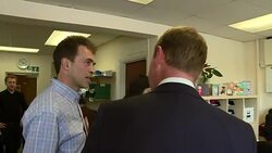 Tim Farron on the campaign trail on the final day of campaigning before the General Election News Clip