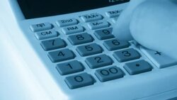 calculator Stock Footage
