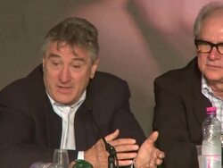 Cannes Awards Red Carpet and "What Just Happened" Presser Stock Footage