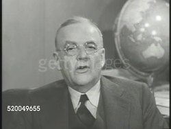 1952: CRUSADE IN THE PACIFIC COMMENTARY: VS United States diplomat John Foster Dulles talking about relationship between United States & Asia, combating Communism, equal fellowship & common freedoms for all. SOT Instructional Video