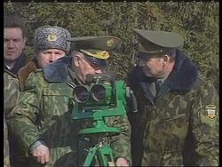 RUSSIA: KOSTROMA: MILITARY EXERCISES News Clip