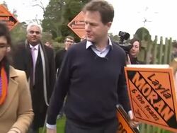 Nick Clegg With Election Candidate Layla Moran News Clip
